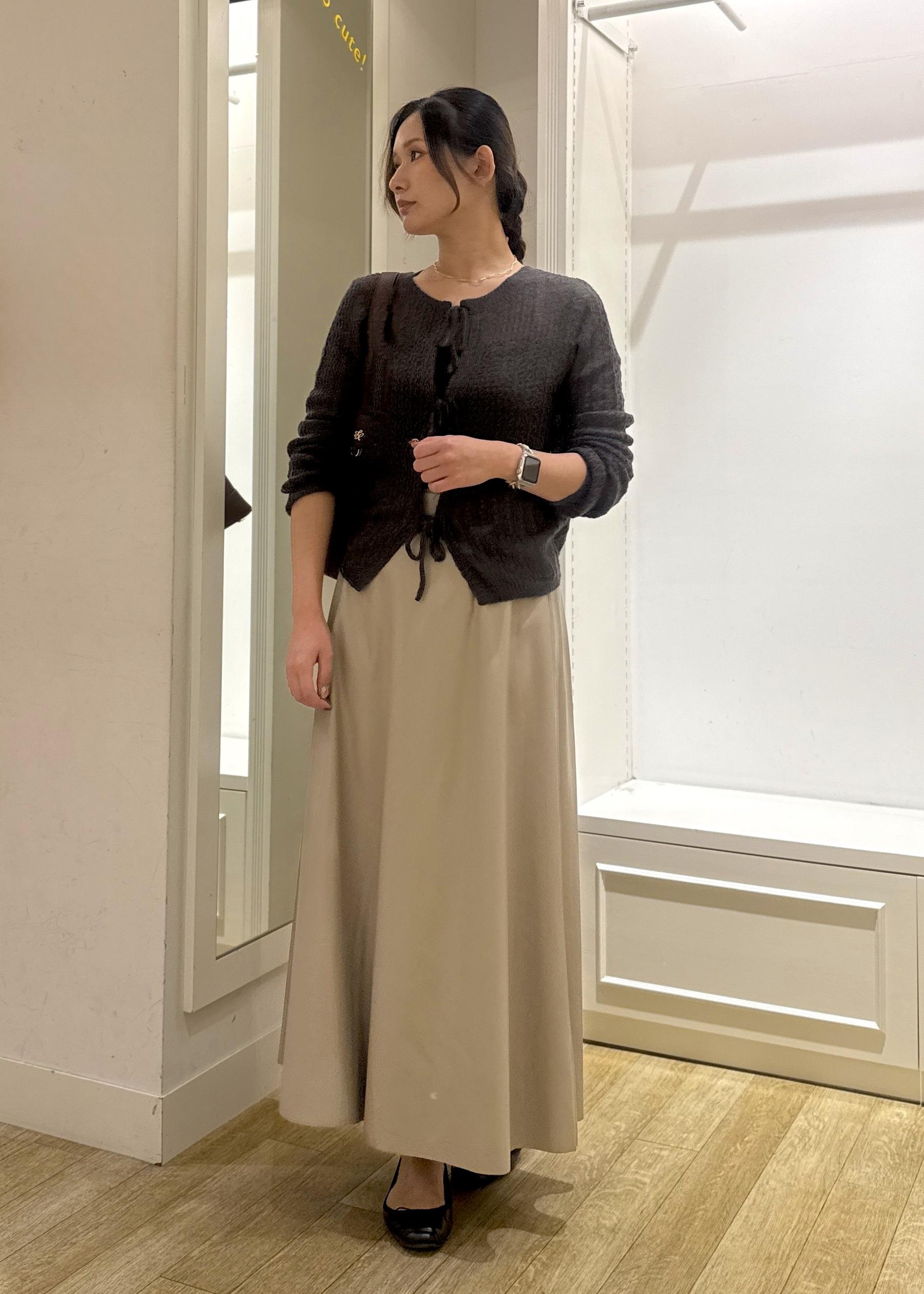 ROPE' PICNICのレース編みメッシュニットカーディガンを使ったコーディネートを紹介します。｜Rakuten Fashion(楽天ファッション／旧楽天ブランドアベニュー)6403261