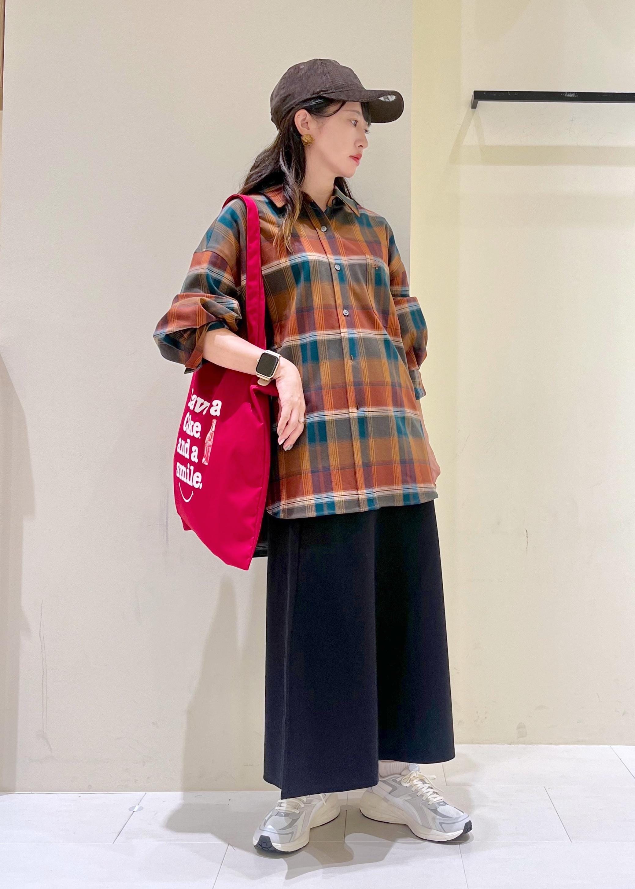 ROPE' PICNICのチェックネルシャツ/リンクコーデを使ったコーディネートを紹介します。｜Rakuten Fashion(楽天ファッション／旧楽天ブランドアベニュー)6403271