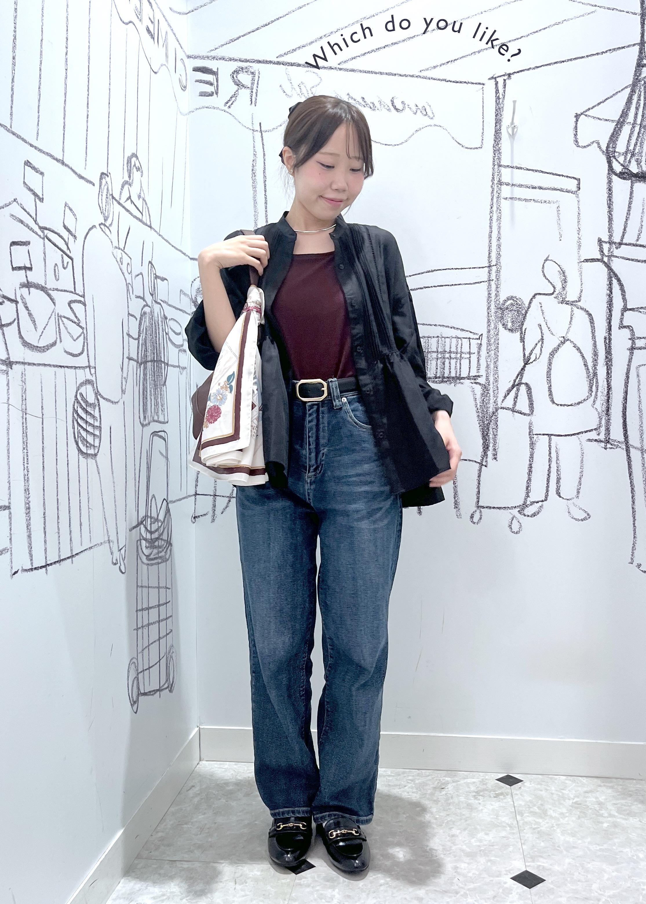 ROPE' PICNICの【UVケア・防シワ】羽織れるピンタックデザインペプラムシャツを使ったコーディネートを紹介します。｜Rakuten Fashion(楽天ファッション／旧楽天ブランドアベニュー)6403278