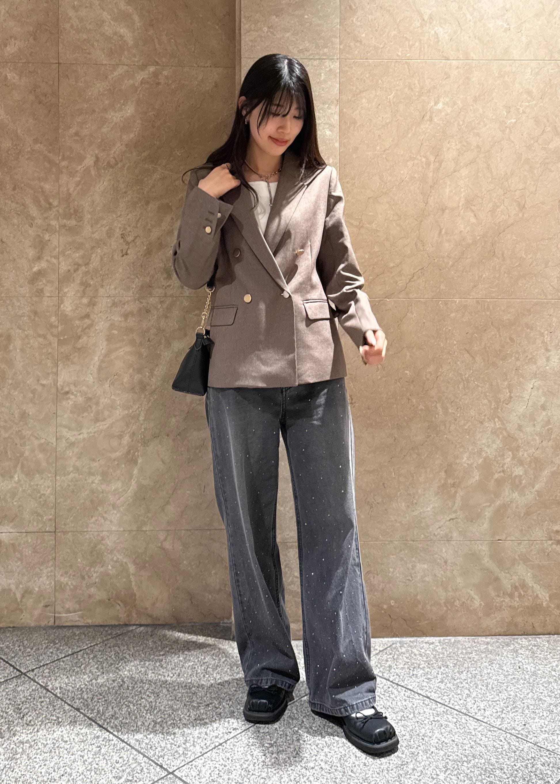 ROPE' PICNICの【新色追加】キラキラビジューデニムを使ったコーディネートを紹介します。｜Rakuten Fashion(楽天ファッション／旧楽天ブランドアベニュー)6403296