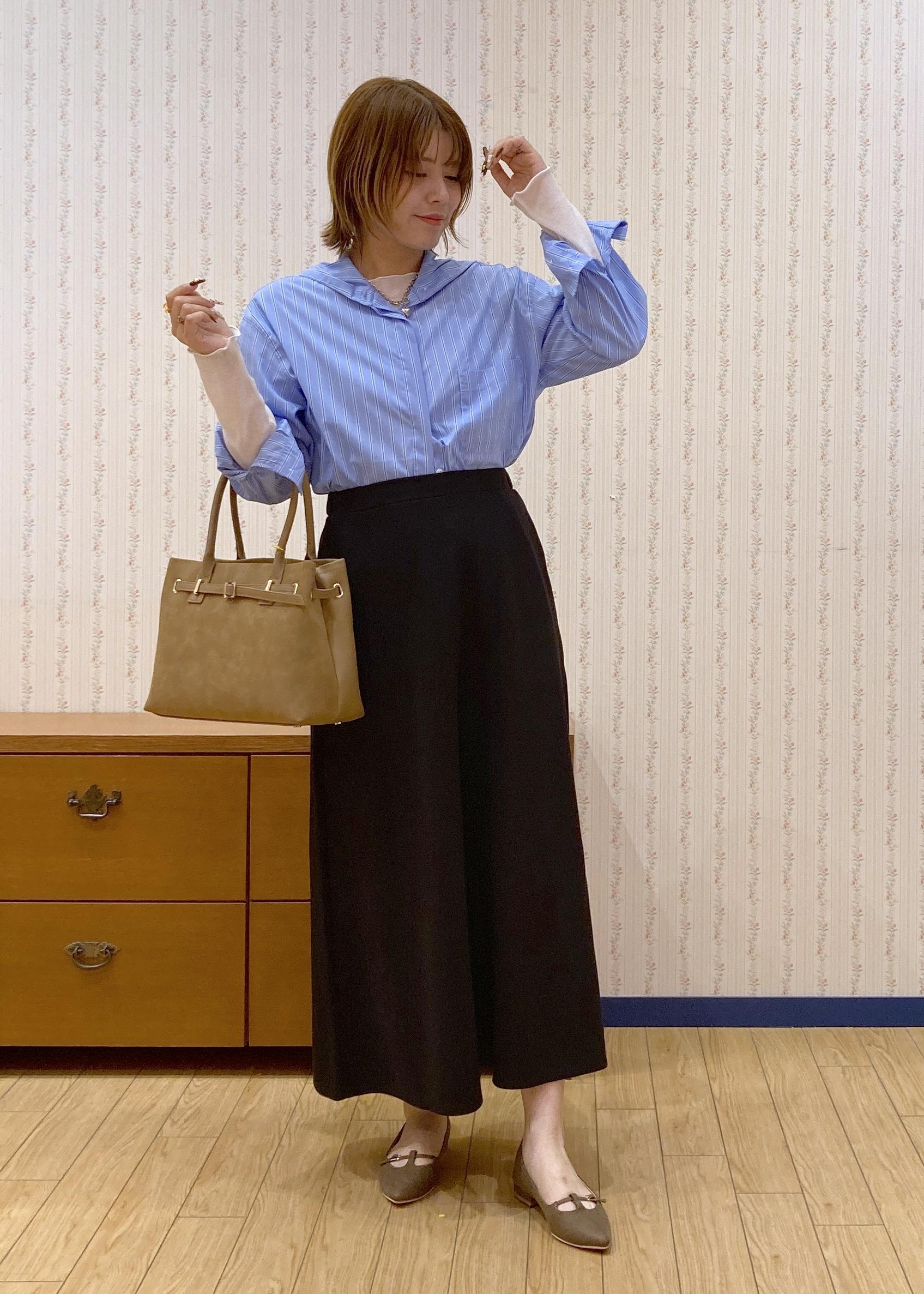 ROPE' PICNICのシャツフーディーを使ったコーディネートを紹介します。｜Rakuten Fashion(楽天ファッション／旧楽天ブランドアベニュー)6403317