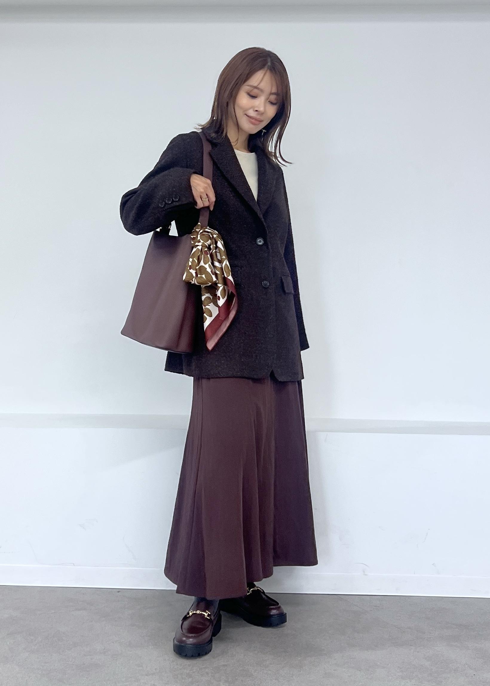 ROPE' PICNICのネップツイードテーラードジャコットを使ったコーディネートを紹介します。｜Rakuten Fashion(楽天ファッション／旧楽天ブランドアベニュー)6407442