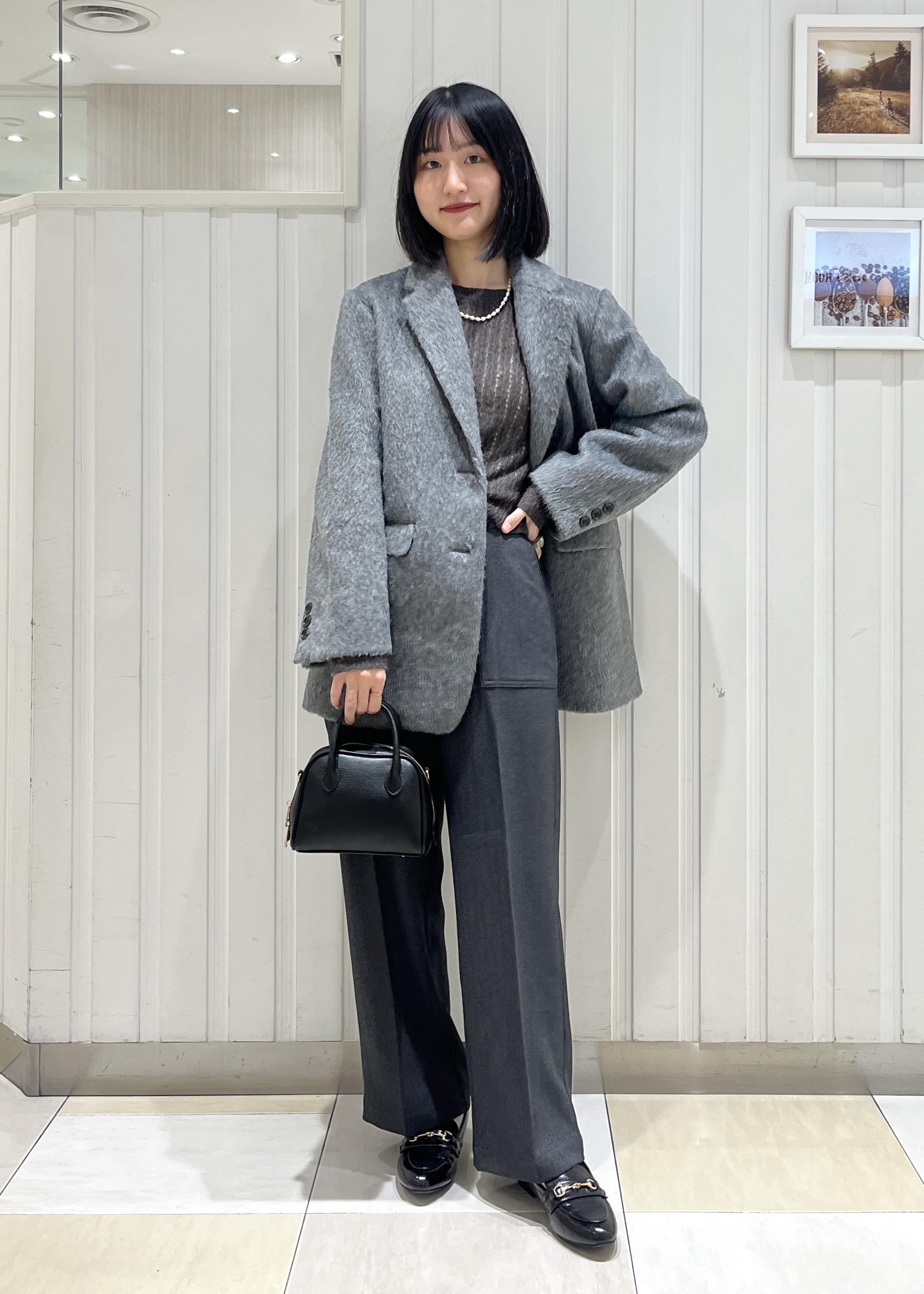 ROPE' PICNICのシャギーテーラードジャコットを使ったコーディネートを紹介します。｜Rakuten Fashion(楽天ファッション／旧楽天ブランドアベニュー)6407419