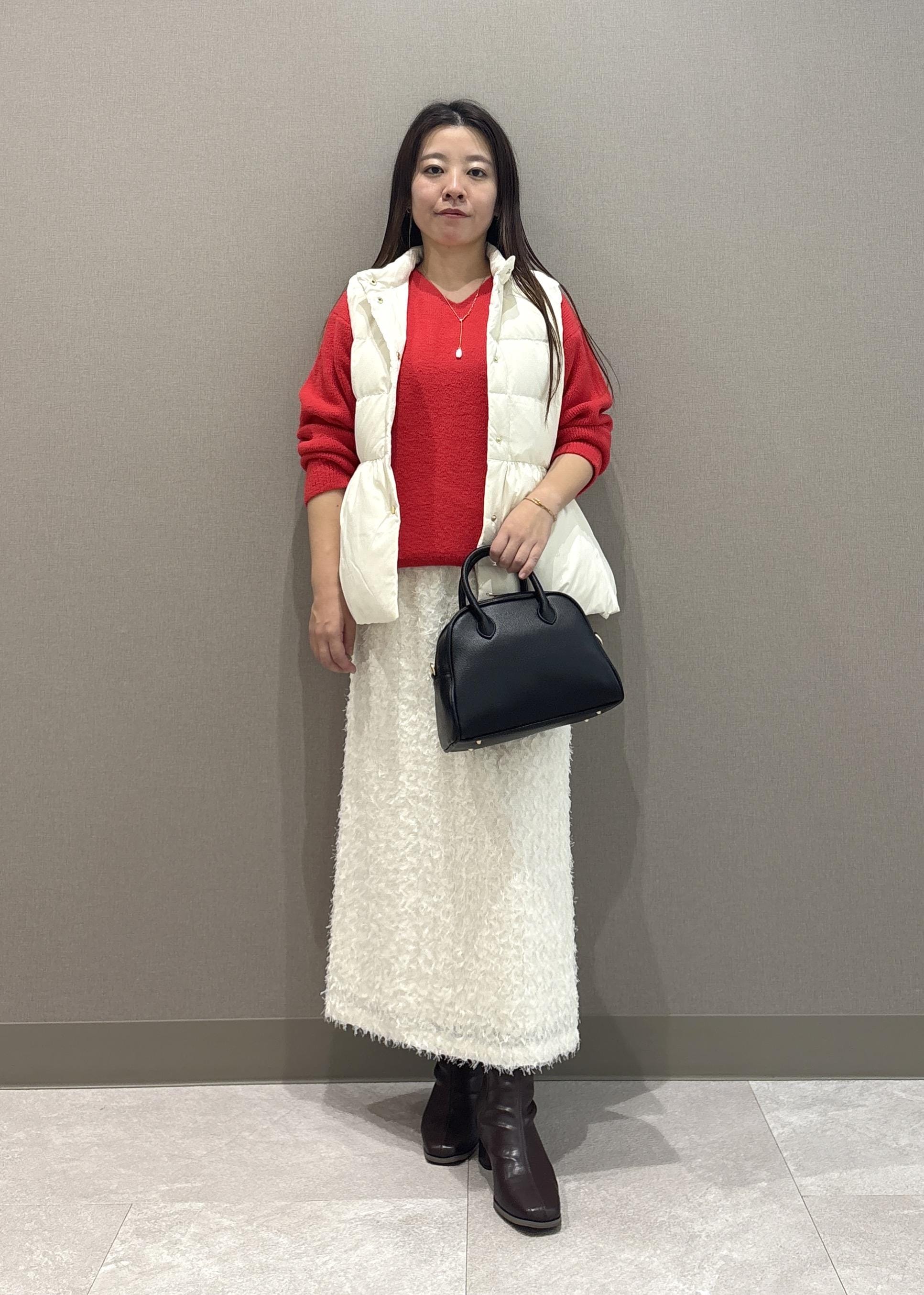 ROPE' PICNICの【新色追加】スフレニットシリーズ Vネックニットプルオーバー/イージーケア・リンクコーデを使ったコーディネートを紹介します。｜Rakuten Fashion(楽天ファッション／旧楽天ブランドアベニュー)6407461