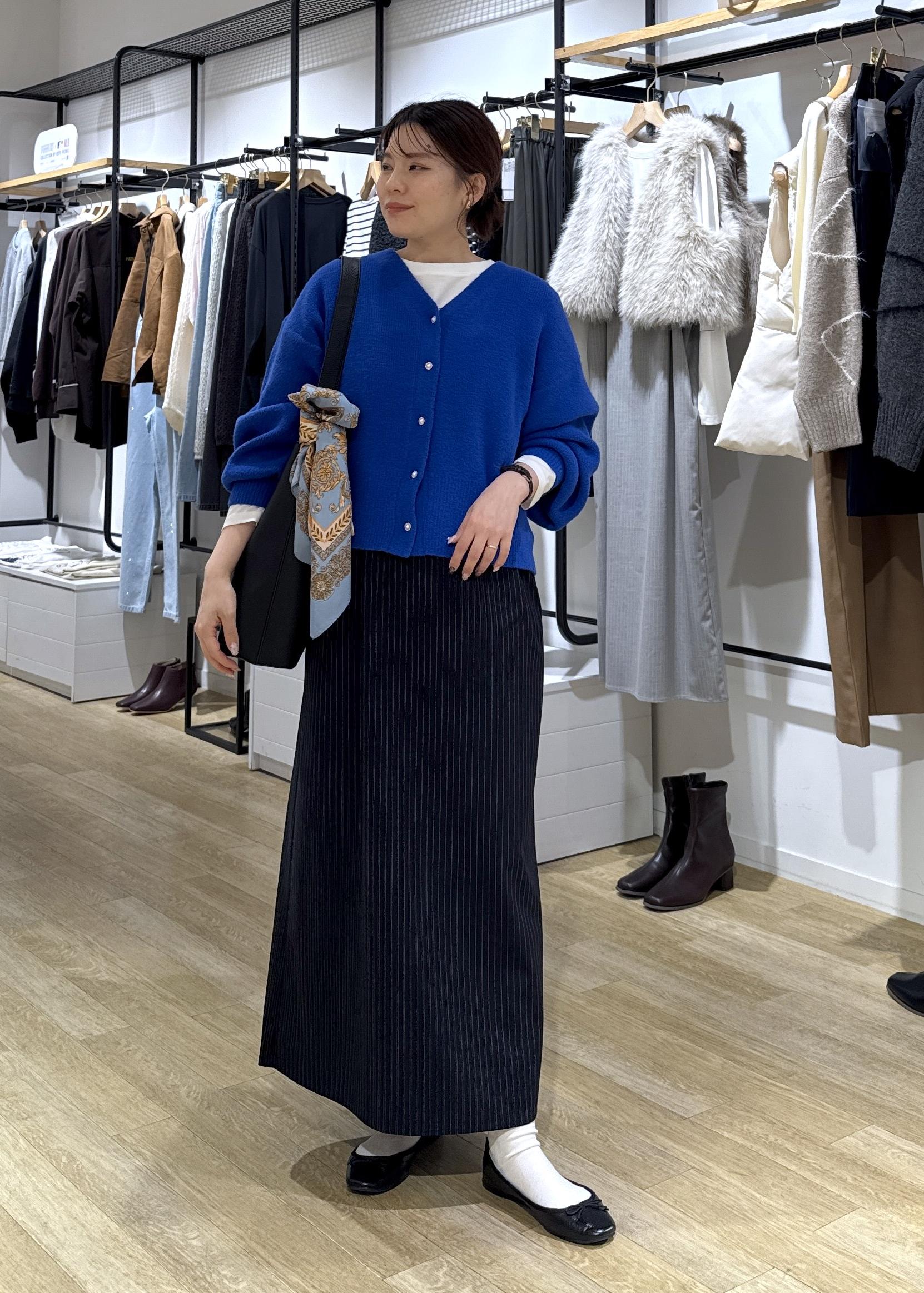 ROPE' PICNICの【新色追加】スフレニットシリーズ パールボタンショートカーディガン/イージーケア・リンクコーデを使ったコーディネートを紹介します。｜Rakuten Fashion(楽天ファッション／旧楽天ブランドアベニュー)6407404