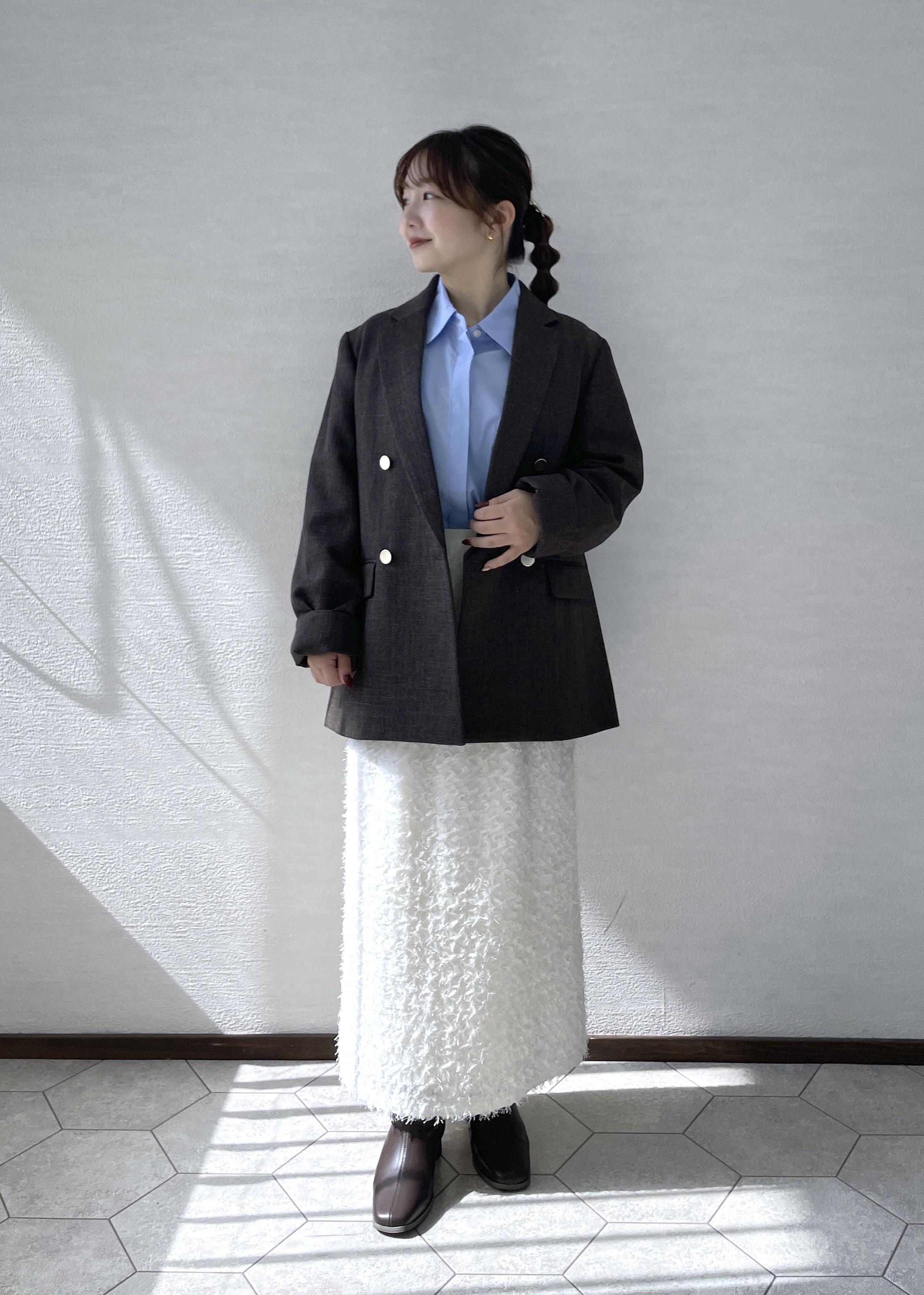 ROPE' PICNICのスリートーンツイードジャケット/セットアップ対応を使ったコーディネートを紹介します。｜Rakuten Fashion(楽天ファッション／旧楽天ブランドアベニュー)6407471