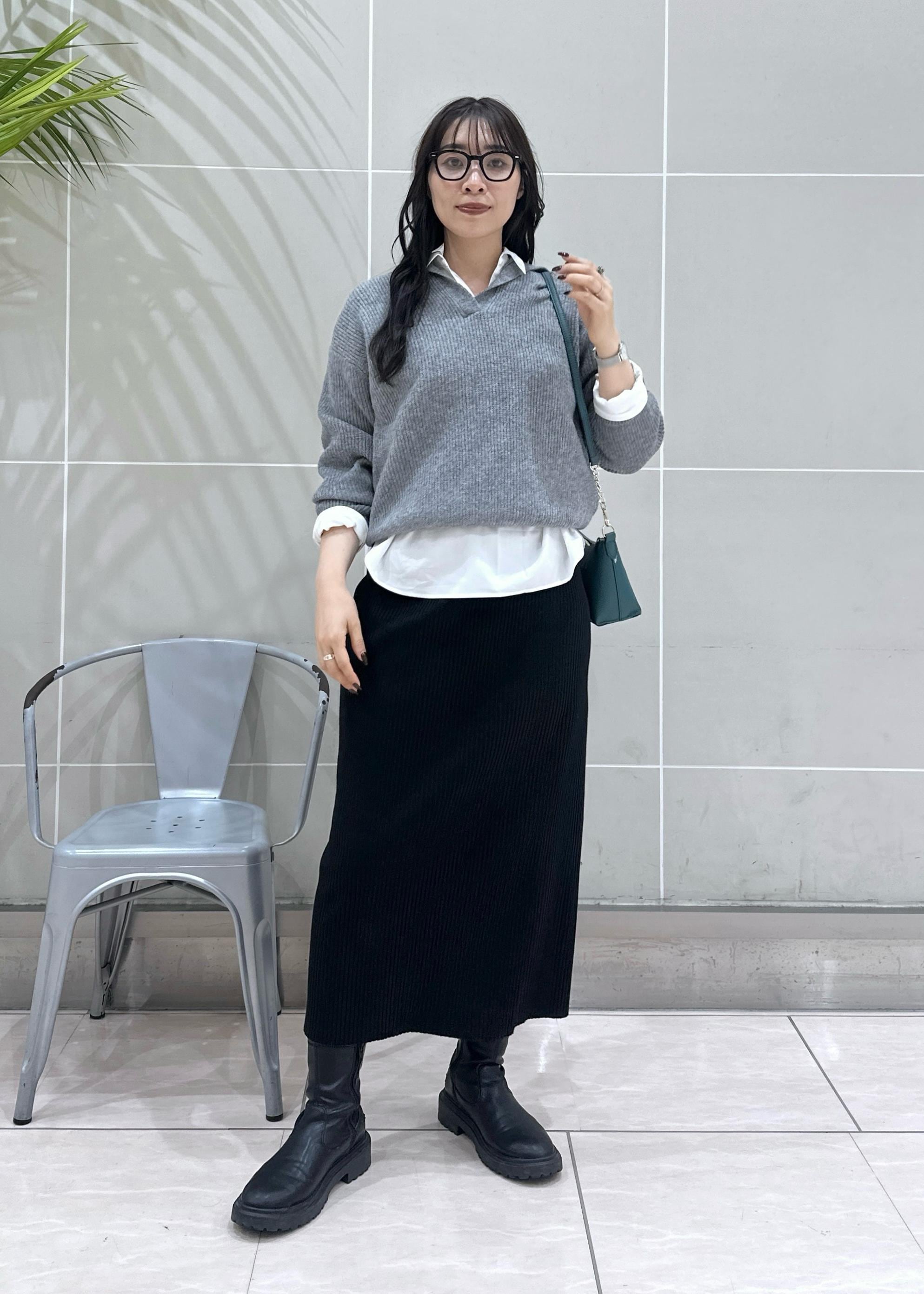 ROPE' PICNICのスキッパーポロニットプルオーバー/イージーケアを使ったコーディネートを紹介します。｜Rakuten Fashion(楽天ファッション／旧楽天ブランドアベニュー)6407494