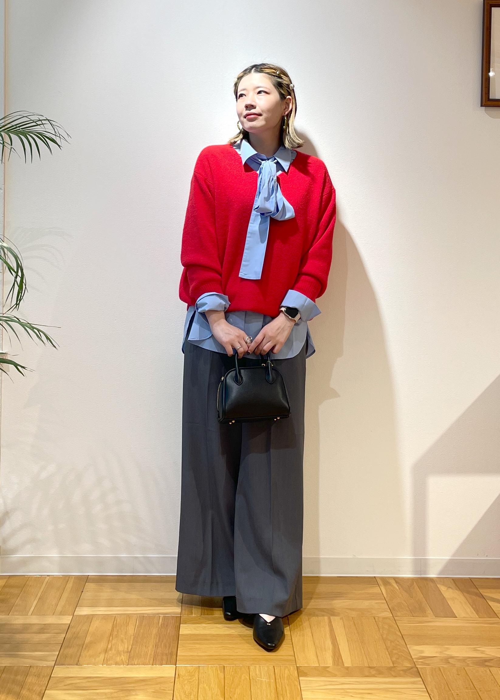 ROPE' PICNICの【防シワ】ボウタイ付きレギュラーシャツを使ったコーディネートを紹介します。｜Rakuten Fashion(楽天ファッション／旧楽天ブランドアベニュー)6407478