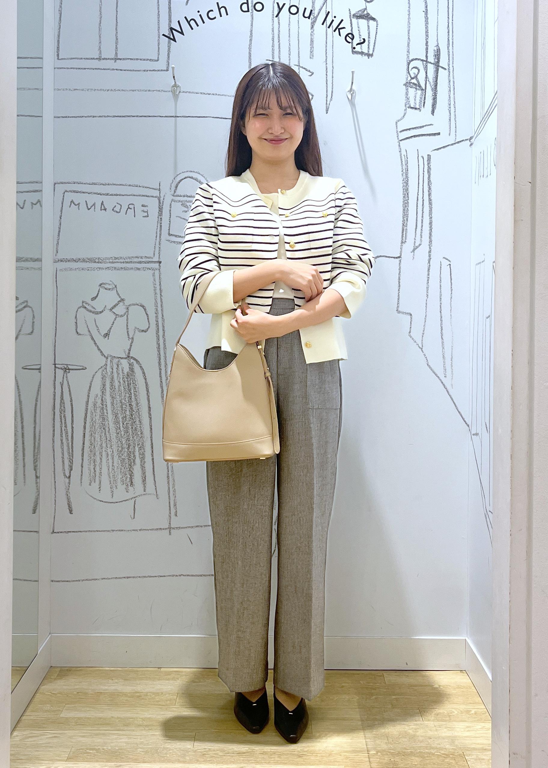 ROPE' PICNICの【洗濯機OK】ミラノリブニットカーディガンを使ったコーディネートを紹介します。｜Rakuten Fashion(楽天ファッション／旧楽天ブランドアベニュー)6407481