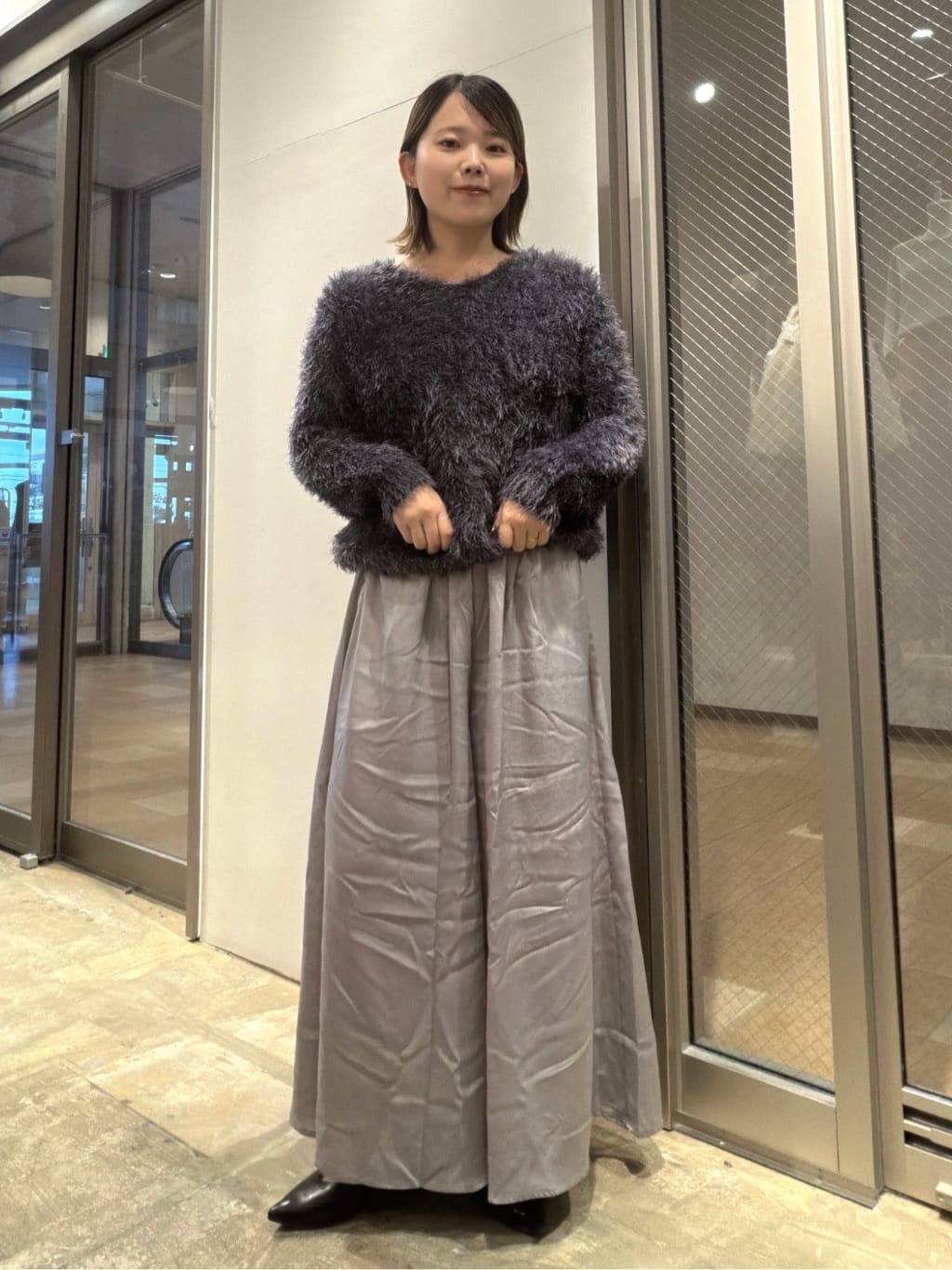 AMERICAN HOLICの【選べる丈2サイズ】マットサテンスカーチョを使ったコーディネートを紹介します。｜Rakuten Fashion(楽天ファッション／旧楽天ブランドアベニュー)6315545