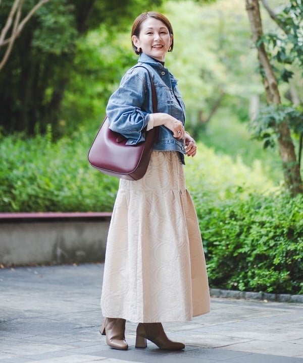 BEAMS HEARTのレイヤード 配色 ハイネック プルオーバーを使ったコーディネートを紹介します。｜Rakuten Fashion(楽天ファッション／旧楽天ブランドアベニュー)6317672