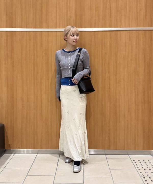 BEAMS HEARTのレイヤード風 リブ カーディガンを使ったコーディネートを紹介します。｜Rakuten Fashion(楽天ファッション／旧楽天ブランドアベニュー)6317694