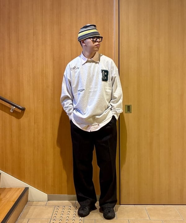 BEAMS HEARTのレタード ウラケ クルーネック スウェットを使ったコーディネートを紹介します。｜Rakuten Fashion(楽天ファッション／旧楽天ブランドアベニュー)6317696