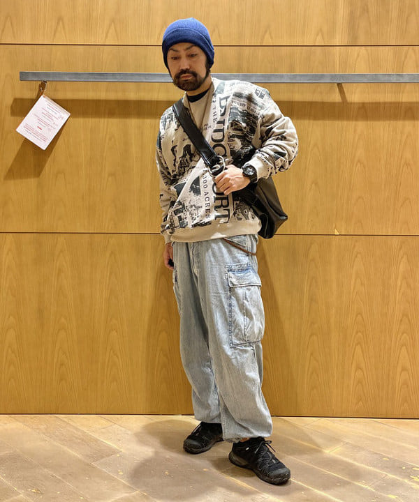 BEAMS HEARTのアートグラフィック 総柄 スウェットを使ったコーディネートを紹介します。｜Rakuten Fashion(楽天ファッション／旧楽天ブランドアベニュー)6320819