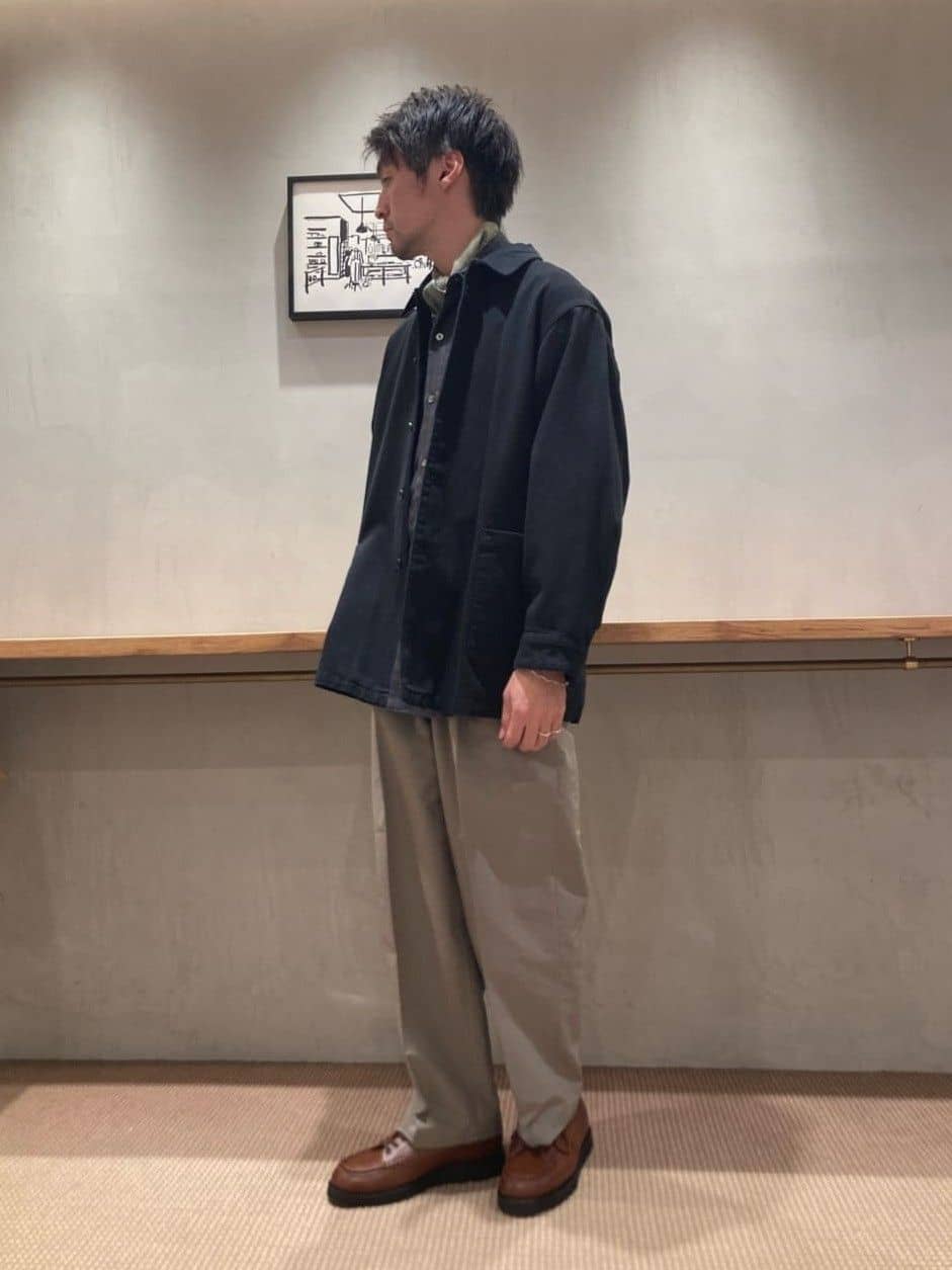 Steven Alan ツイル ガーメントダイ ワーク ジャケット Mサイズ UNITED ARROWS LTD. OUTLET | <Steven Alan> ツイル ガーメントダイ