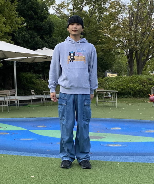 BEAMS HEARTのワイド デニム カーゴパンツを使ったコーディネートを紹介します。｜Rakuten Fashion(楽天ファッション／旧楽天ブランドアベニュー)6326656