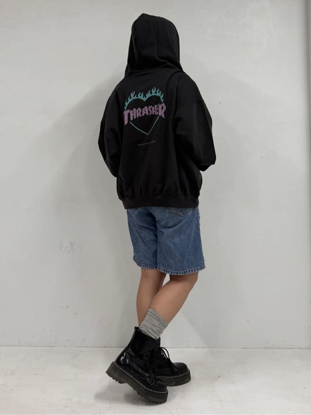 FREAK'S STORE | 別注 HEART LOGO ZIP PARKA/ハートロゴジップ裏起毛