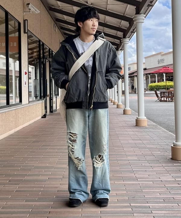 BEAMS HEARTのGMS コットンダック パーカーを使ったコーディネートを紹介します。｜Rakuten Fashion(楽天ファッション／旧楽天ブランドアベニュー)6328154