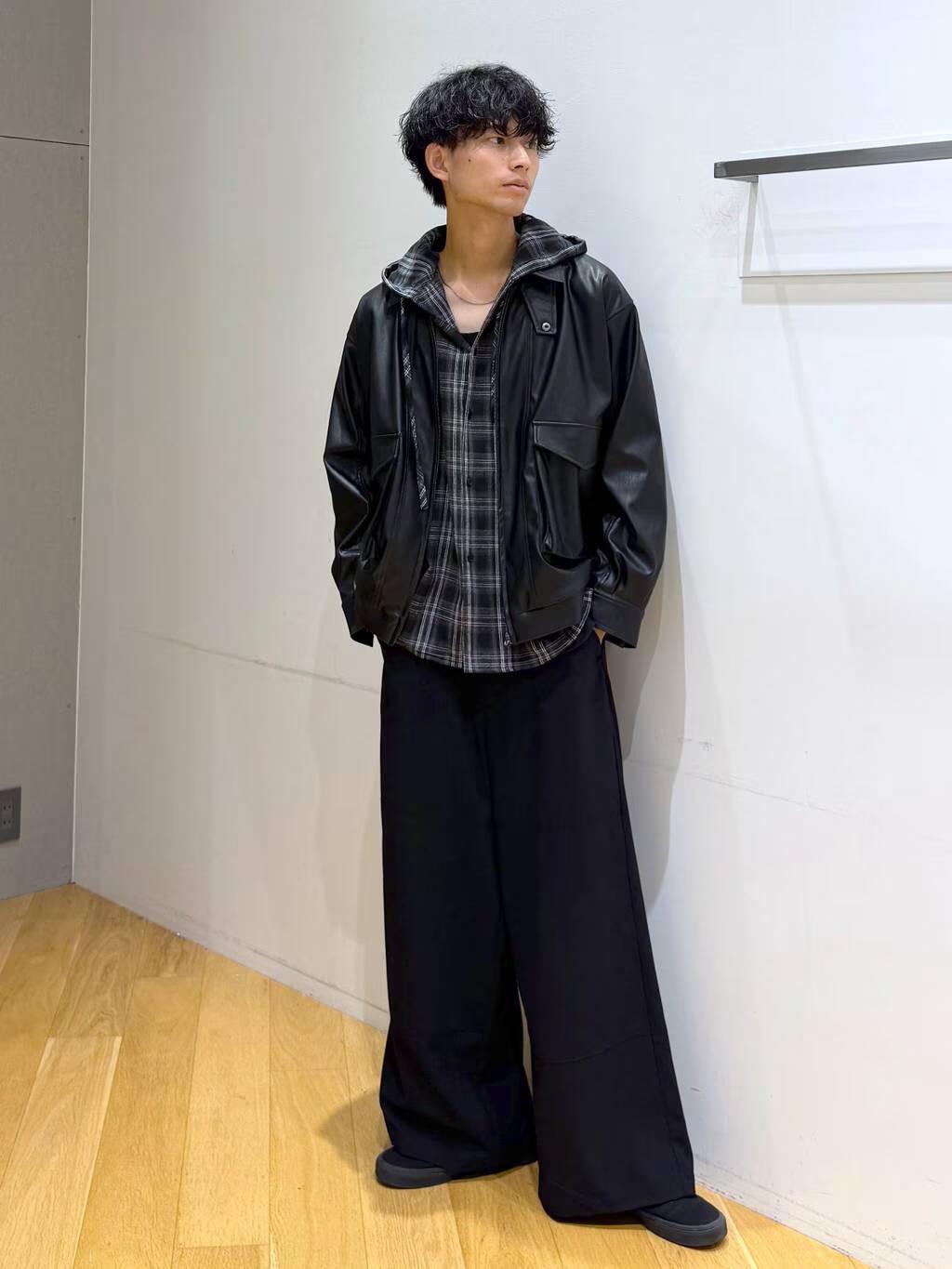 LAKOLEのPUレザーA2ブルゾンを使ったコーディネートを紹介します。｜Rakuten Fashion(楽天ファッション／旧楽天ブランドアベニュー)6328062