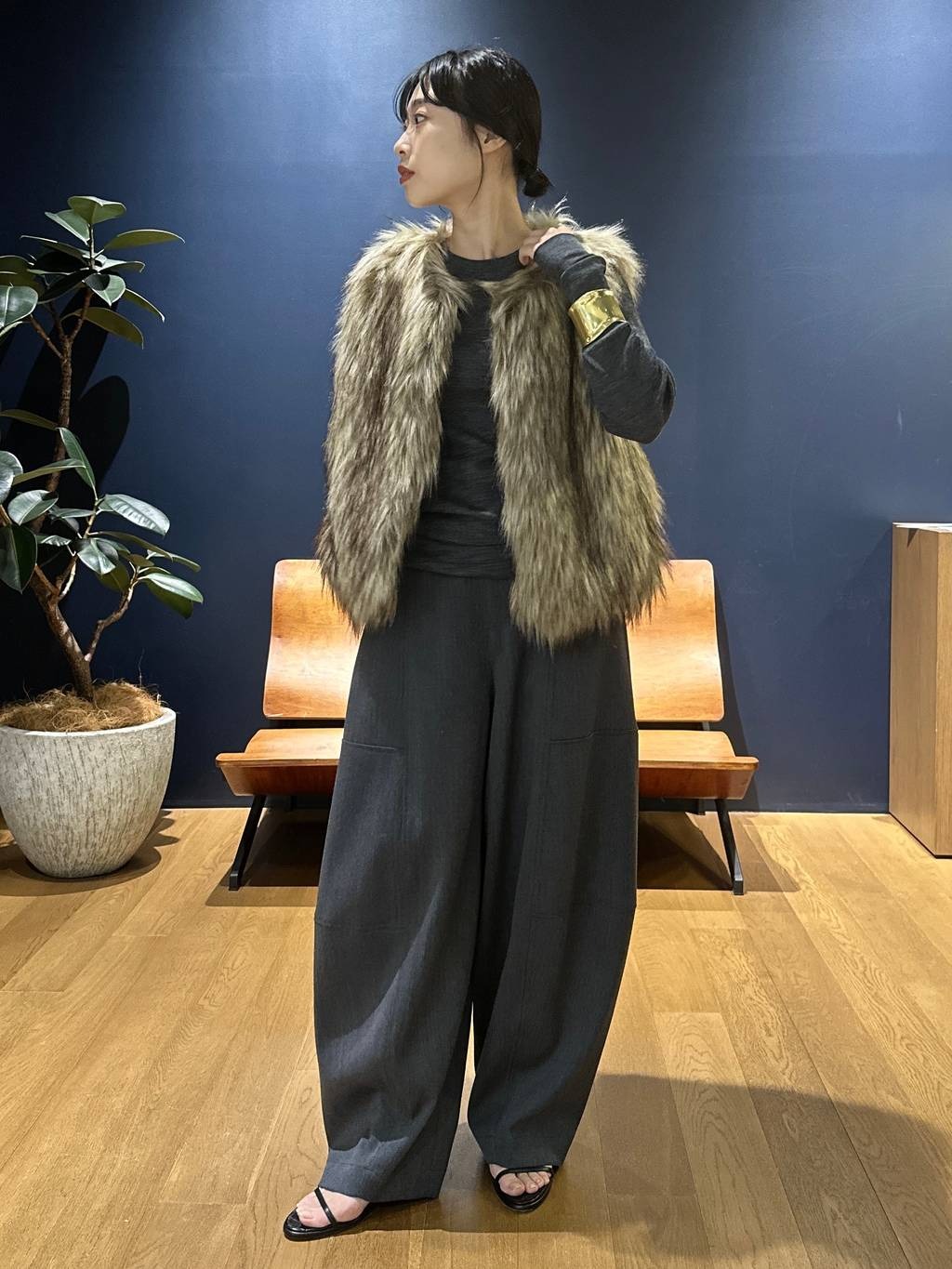 ★Curensology　シャギーファーベスト　タグ付き未使用★ Curensology｜シャギーファーベスト | Rakuten Fashion(楽天