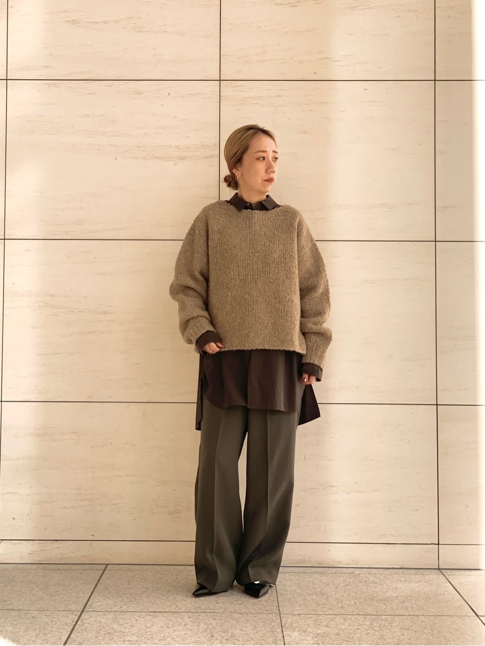 ＜conte＞ラップチノテーパードワイドパンツ３６新品タグ付き UNITED ARROWS LTD. OUTLET | <conte>ラップ ワイドパンツ | Rakuten