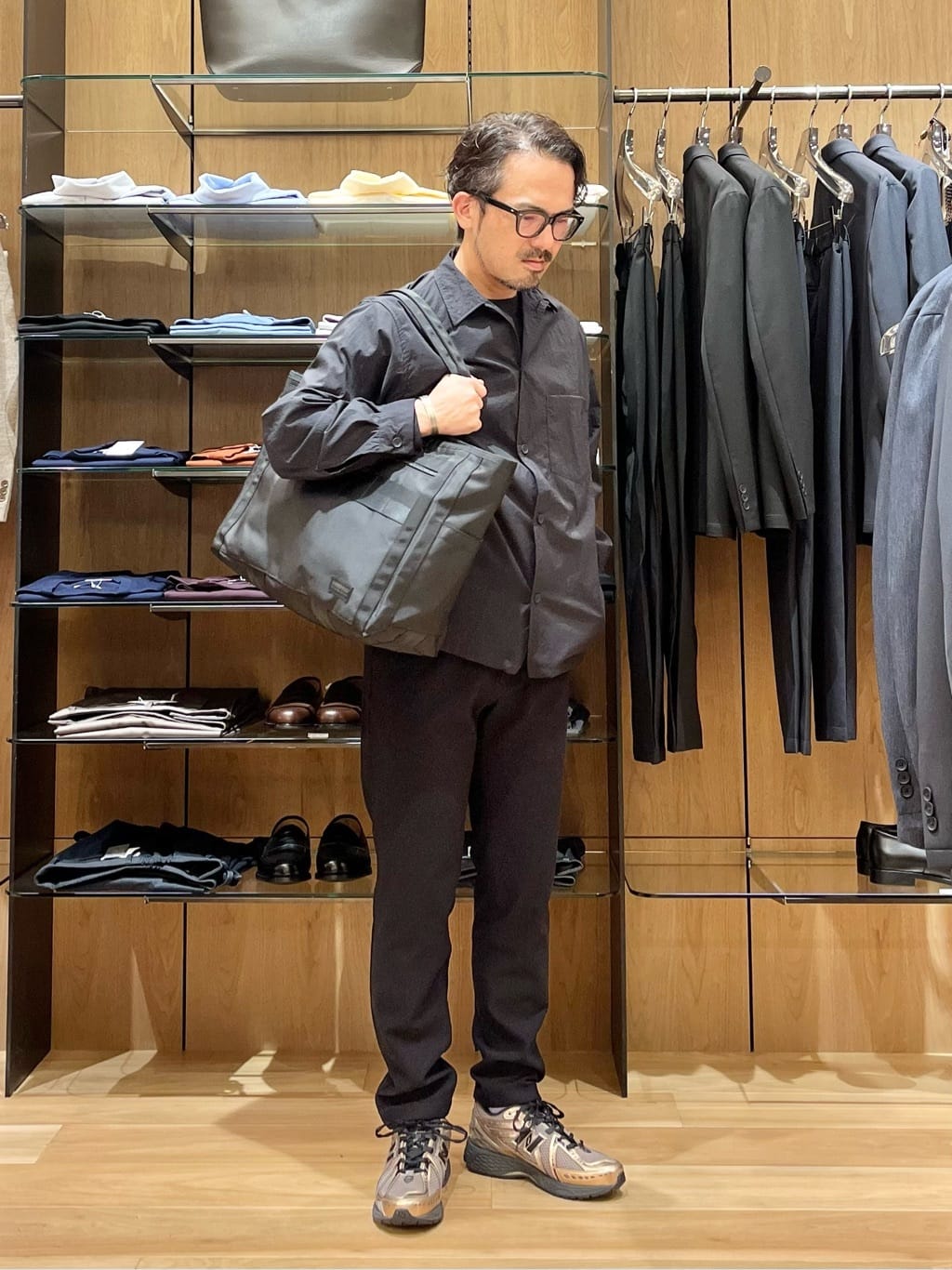 美品UNITED ARROWS 別注 BRIEFING TOTE 別注】＜BRIEFING＞2WAY TOTE ツーウェイ/トートバッグ