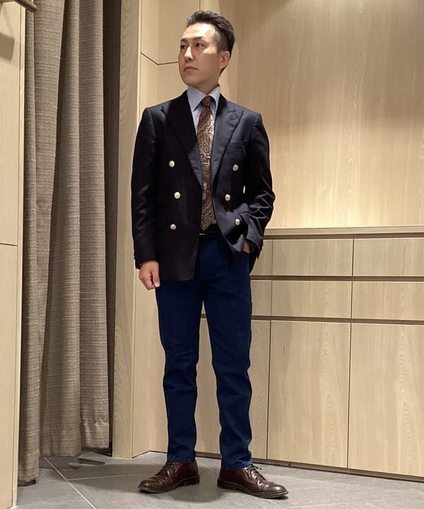 BEAMS HEARTのイージーケア セミワイドカラー シャツを使ったコーディネートを紹介します。｜Rakuten Fashion(楽天ファッション／旧楽天ブランドアベニュー)6332155