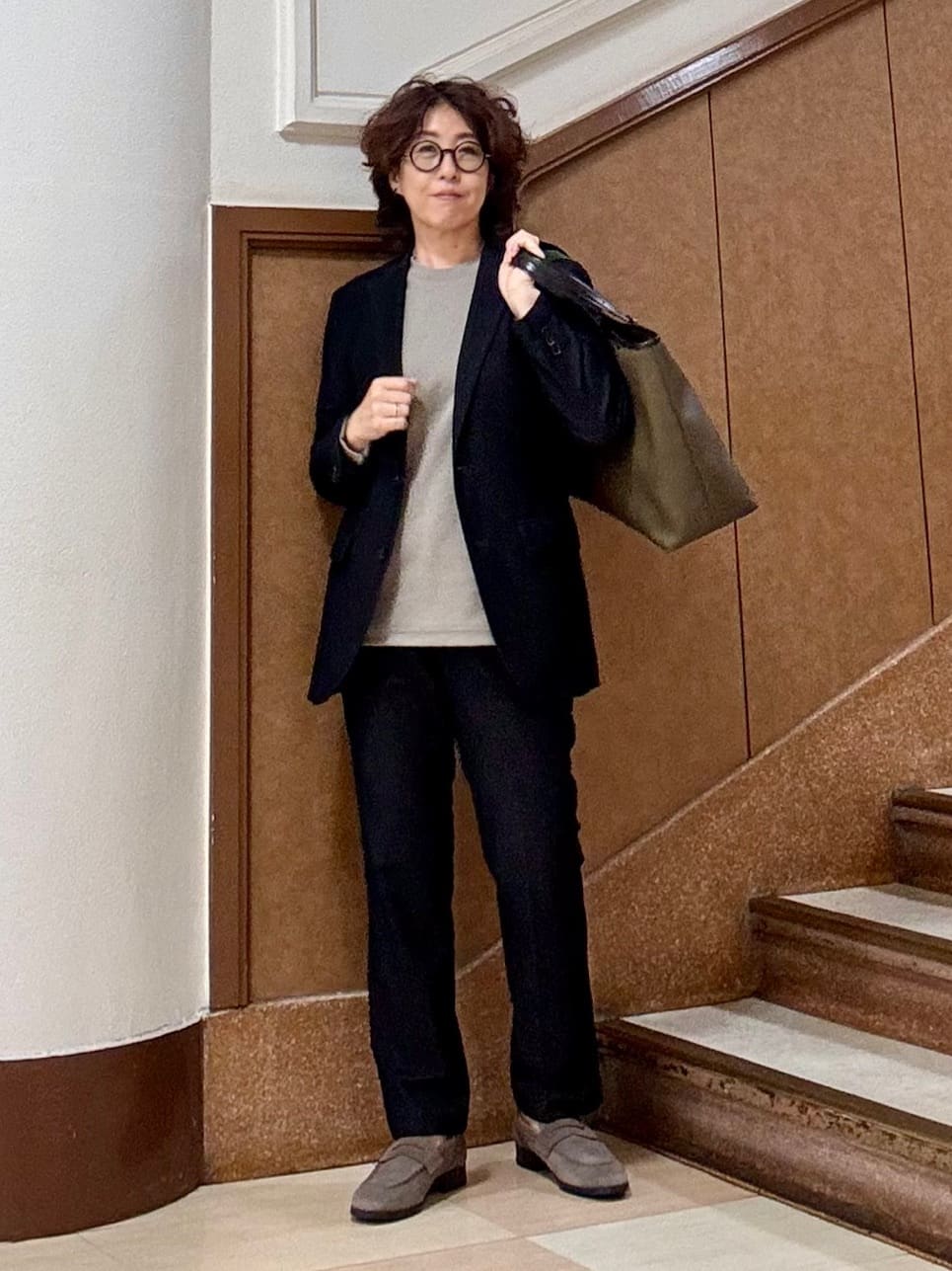 TAKEO KIKUCHIの【360°ストレッチ/セットアップ対応】None Of Stress ジャケットを使ったコーディネートを紹介します。｜Rakuten Fashion(楽天ファッション／旧楽天ブランドアベニュー)6333437