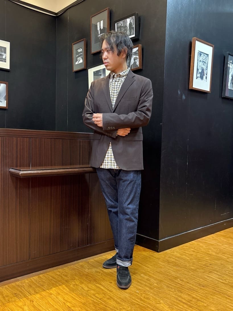 TAKEO KIKUCHIの【360°ストレッチ/セットアップ対応】None Of Stress ジャケットを使ったコーディネートを紹介します。｜Rakuten Fashion(楽天ファッション／旧楽天ブランドアベニュー)6333742