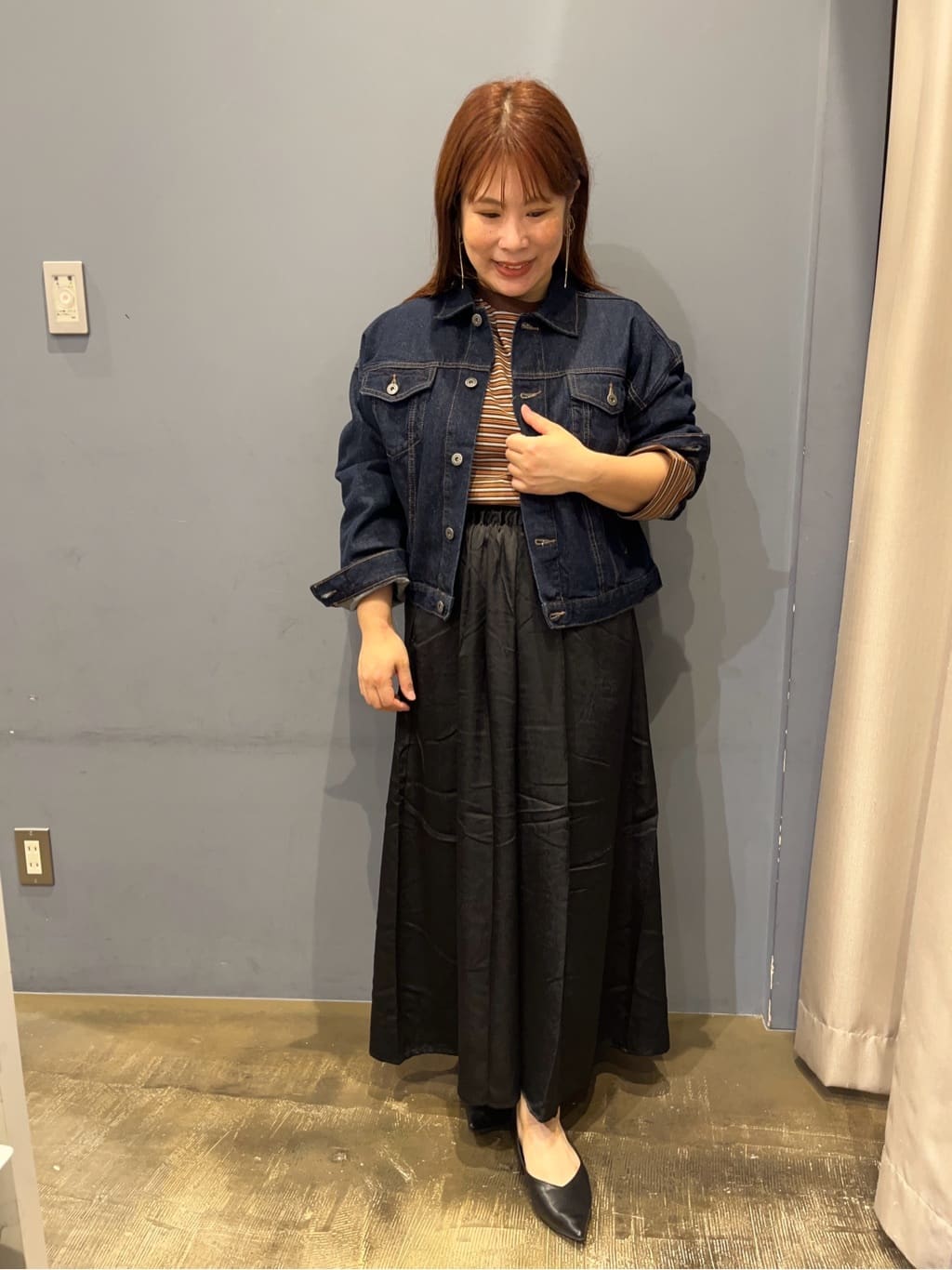 AMERICAN HOLICの【選べる丈2サイズ】マットサテンスカーチョを使ったコーディネートを紹介します。｜Rakuten Fashion(楽天ファッション／旧楽天ブランドアベニュー)6333821