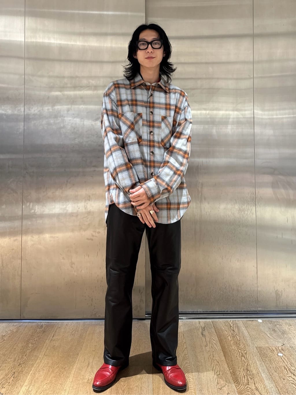 BEAUTY&YOUTH UNITED ARROWS カウレザー 5P パンツ