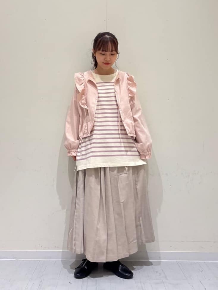 Samansa Mos2 | リボンフリルジャケット | Rakuten Fashion(楽天