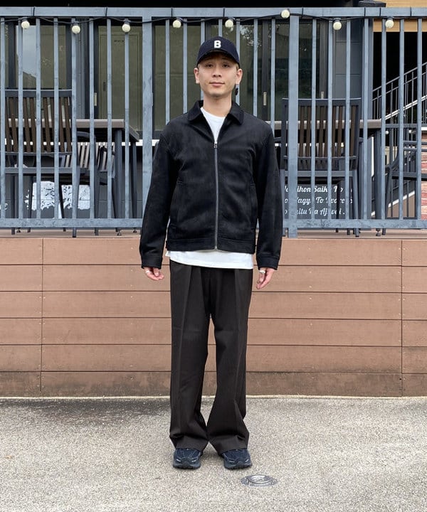 BEAMS HEARTのフェイクスエード ジップ ブルゾンを使ったコーディネートを紹介します。｜Rakuten Fashion(楽天ファッション／旧楽天ブランドアベニュー)6336953