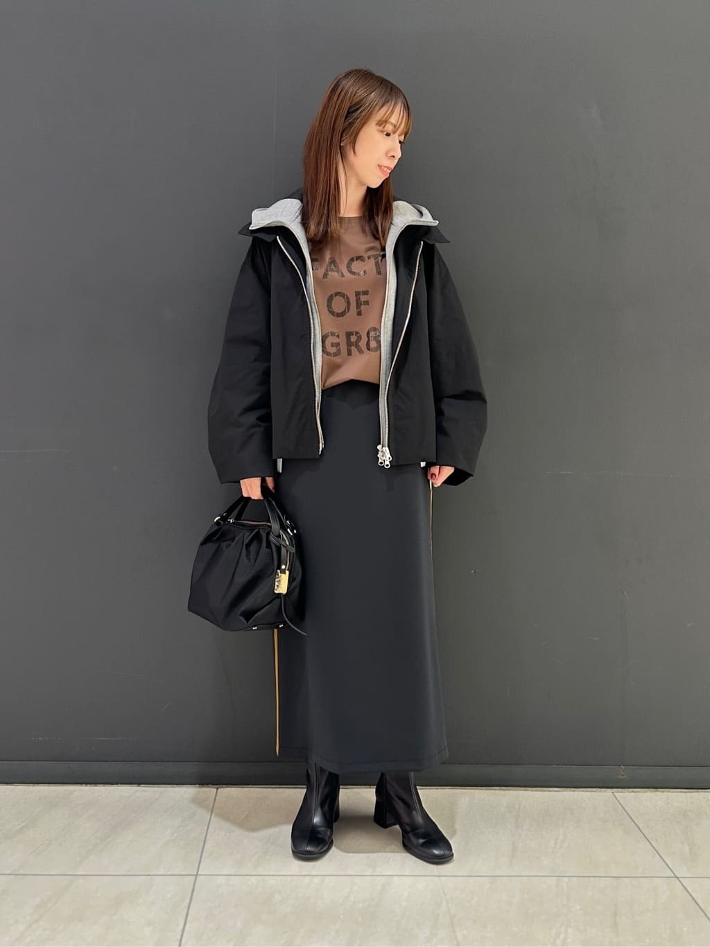 VinのWジップ2WAYブルゾンを使ったコーディネートを紹介します。｜Rakuten Fashion(楽天ファッション／旧楽天ブランドアベニュー)6337564