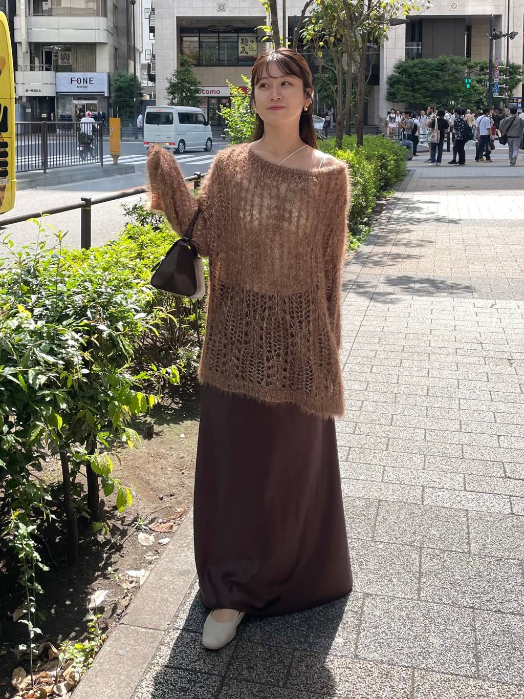 mysty womanのモヘヤライクスカシニットを使ったコーディネートを紹介します。｜Rakuten Fashion(楽天ファッション／旧楽天ブランドアベニュー)6338403