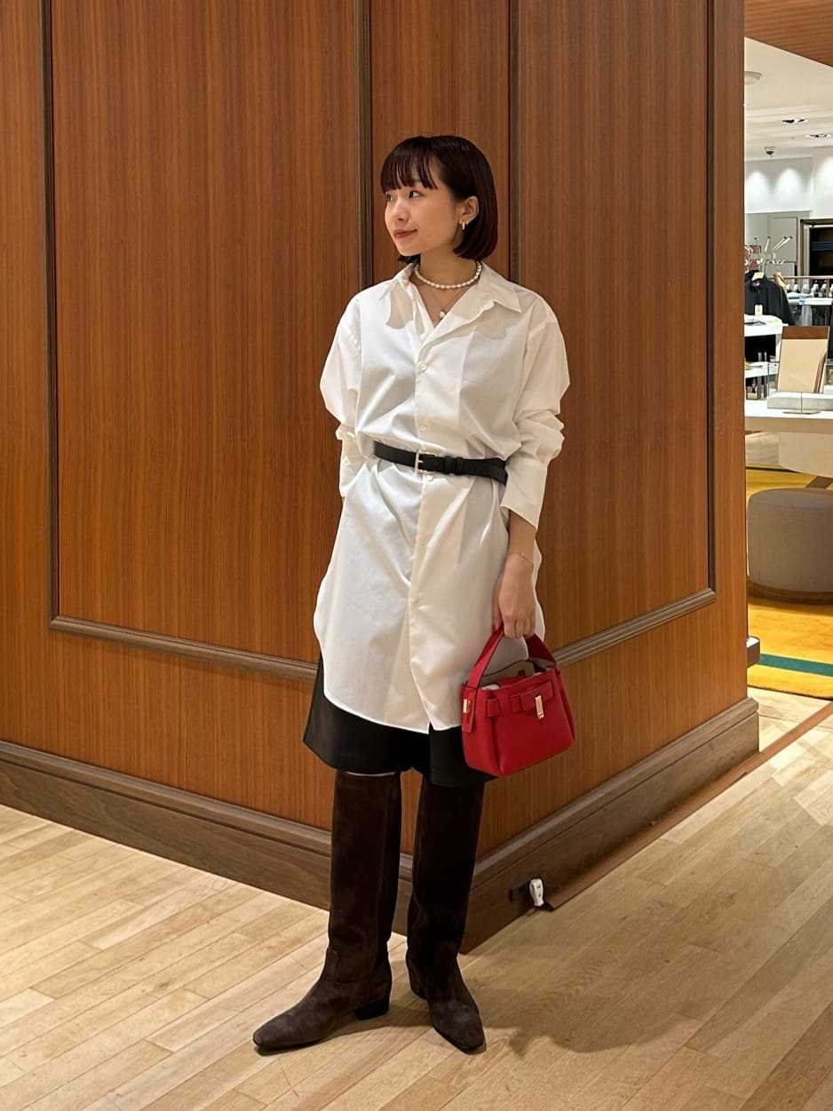 TOMORROWLAND | レザーライク ハーフパンツ | Rakuten Fashion(楽天