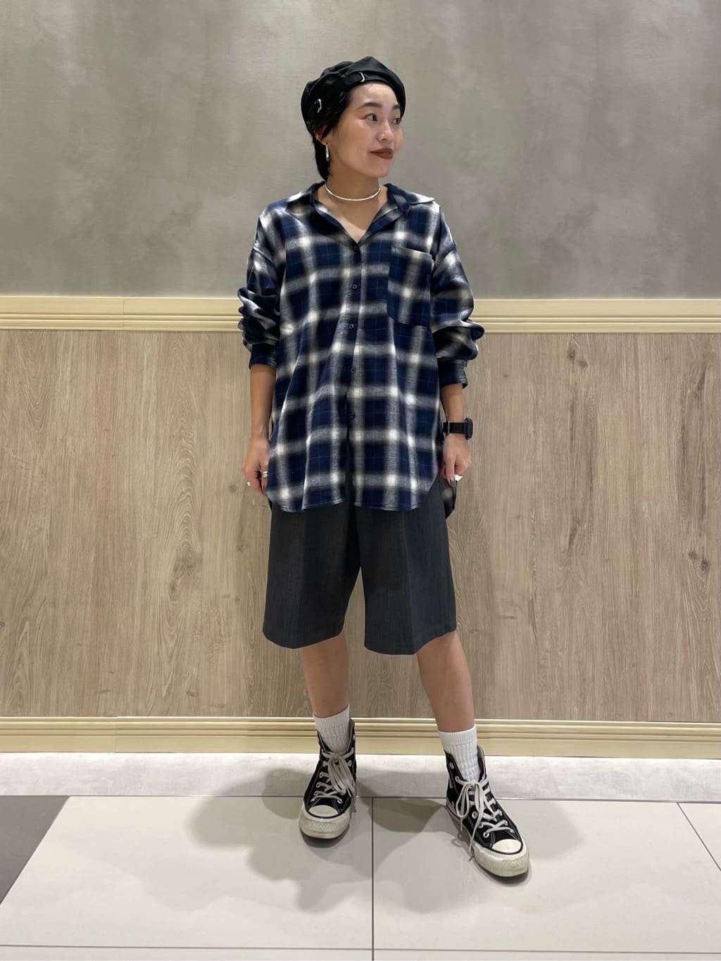 AMERICAN HOLICのビエラ起毛チェックシャツを使ったコーディネートを紹介します。｜Rakuten Fashion(楽天ファッション／旧楽天ブランドアベニュー)6343591