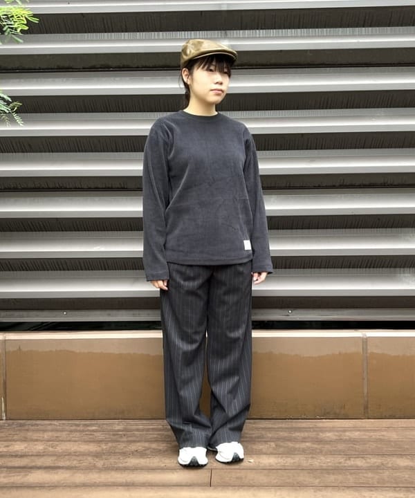 BEAMS HEARTのモール ワッフル ロングスリーブ カットソーを使ったコーディネートを紹介します。｜Rakuten Fashion(楽天ファッション／旧楽天ブランドアベニュー)6345271