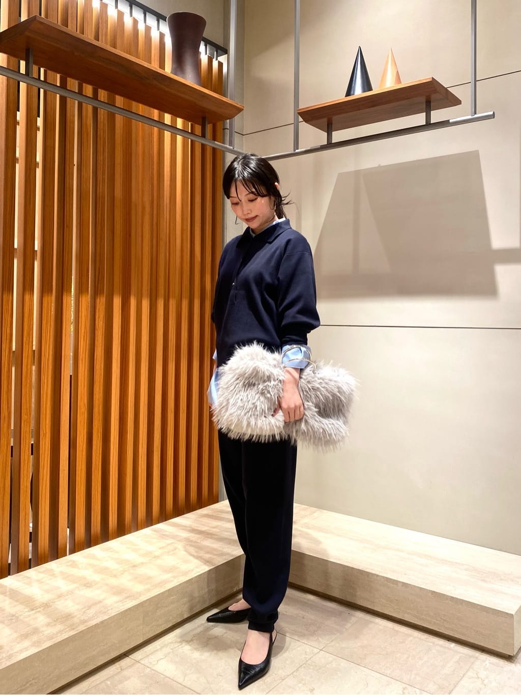 GALLARDAGALANTEの【WALANCE】シーウール×オーガニックコットンニット