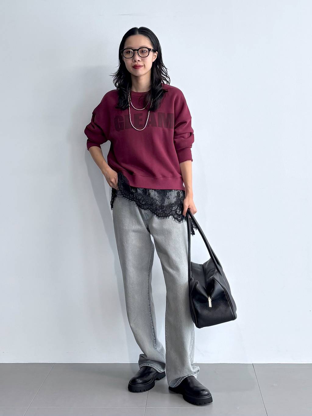BABYLONE | ナバホパール風ネックレス120cm | Rakuten Fashion(楽天