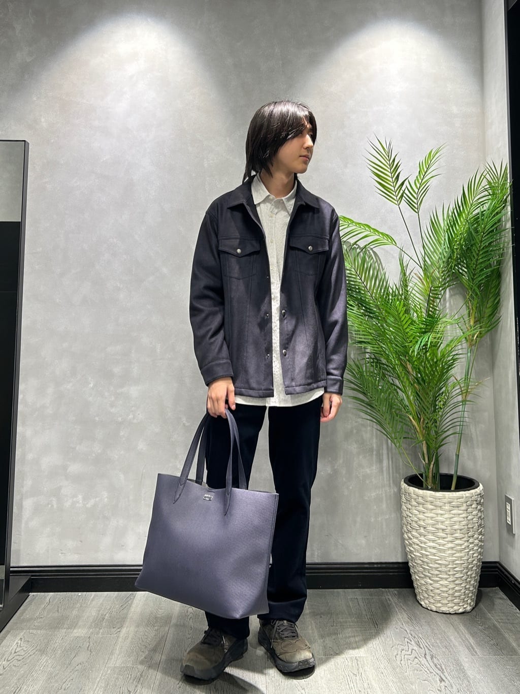 TAKEO KIKUCHIの【JUST ONE LAYER】ダウンファブリック ブルゾンを使ったコーディネートを紹介します。｜Rakuten Fashion(楽天ファッション／旧楽天ブランドアベニュー)6347464