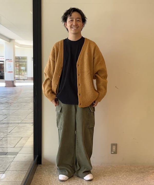 BEAMS HEARTのシャギータッチ ダメージ カーディガンを使ったコーディネートを紹介します。｜Rakuten Fashion(楽天ファッション／旧楽天ブランドアベニュー)6350841