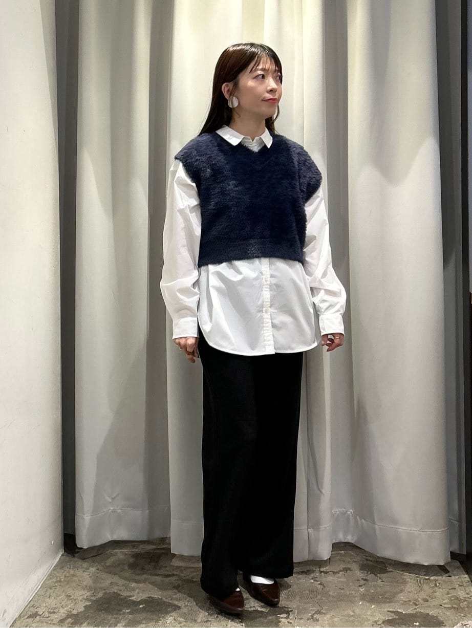 AMERICAN HOLICの【選べる丈】シャギーニットベストを使ったコーディネートを紹介します。｜Rakuten Fashion(楽天ファッション／旧楽天ブランドアベニュー)6354368