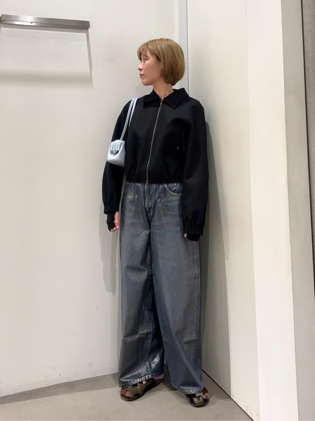 ASTRAET コーティング BIG バルーンデニムパンツ UNISEX UNITED ARROWS | <ASTRAET>コーティング BIG バルーンデニムパンツ