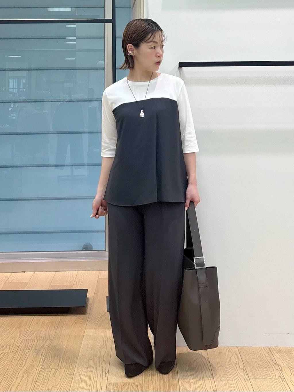 トップス user_adcae39d INDIVI | 【セットアップ可能】ビスチェレイヤード風トップス