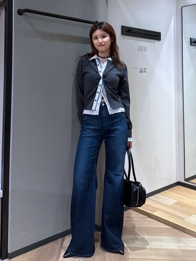 moussy ニット シャツ DOUBLE LAYERED 【公式通販】