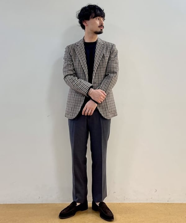 BEAMS HEARTのシェパードチェック 3ボタン ジャケットを使ったコーディネートを紹介します。｜Rakuten Fashion(楽天ファッション／旧楽天ブランドアベニュー)6364299