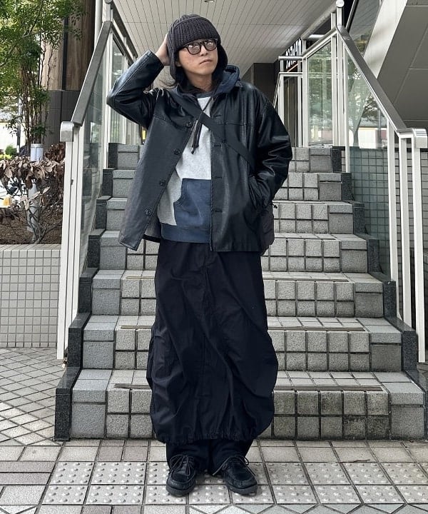 BEAMS HEARTのフェイクレザー カーコート 25AWを使ったコーディネートを紹介します。｜Rakuten Fashion(楽天ファッション／旧楽天ブランドアベニュー)6364322