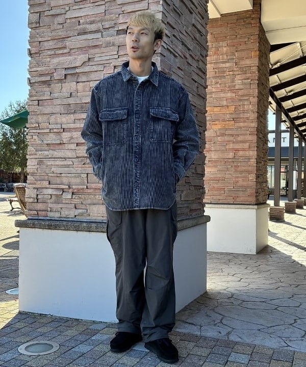 BEAMS HEARTのフェード コーデュロイ CPO シャツジャケットを使ったコーディネートを紹介します。｜Rakuten Fashion(楽天ファッション／旧楽天ブランドアベニュー)6364334