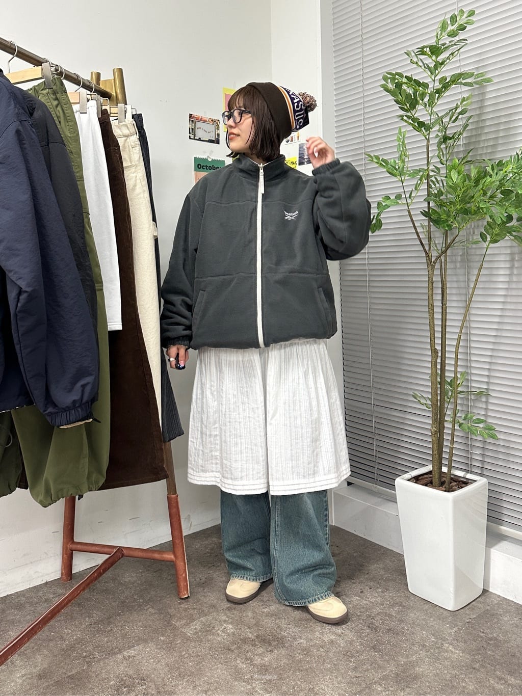 CPCMの【Reebok】リバーシブルブルゾンを使ったコーディネート 